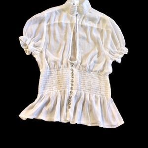 White Diamond Blouse